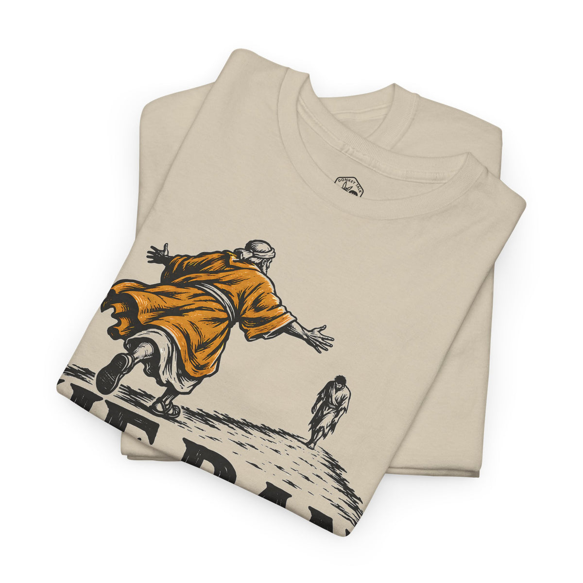 He Ran Prodigal Son T-shirt – Donkey Talk graphic tee
