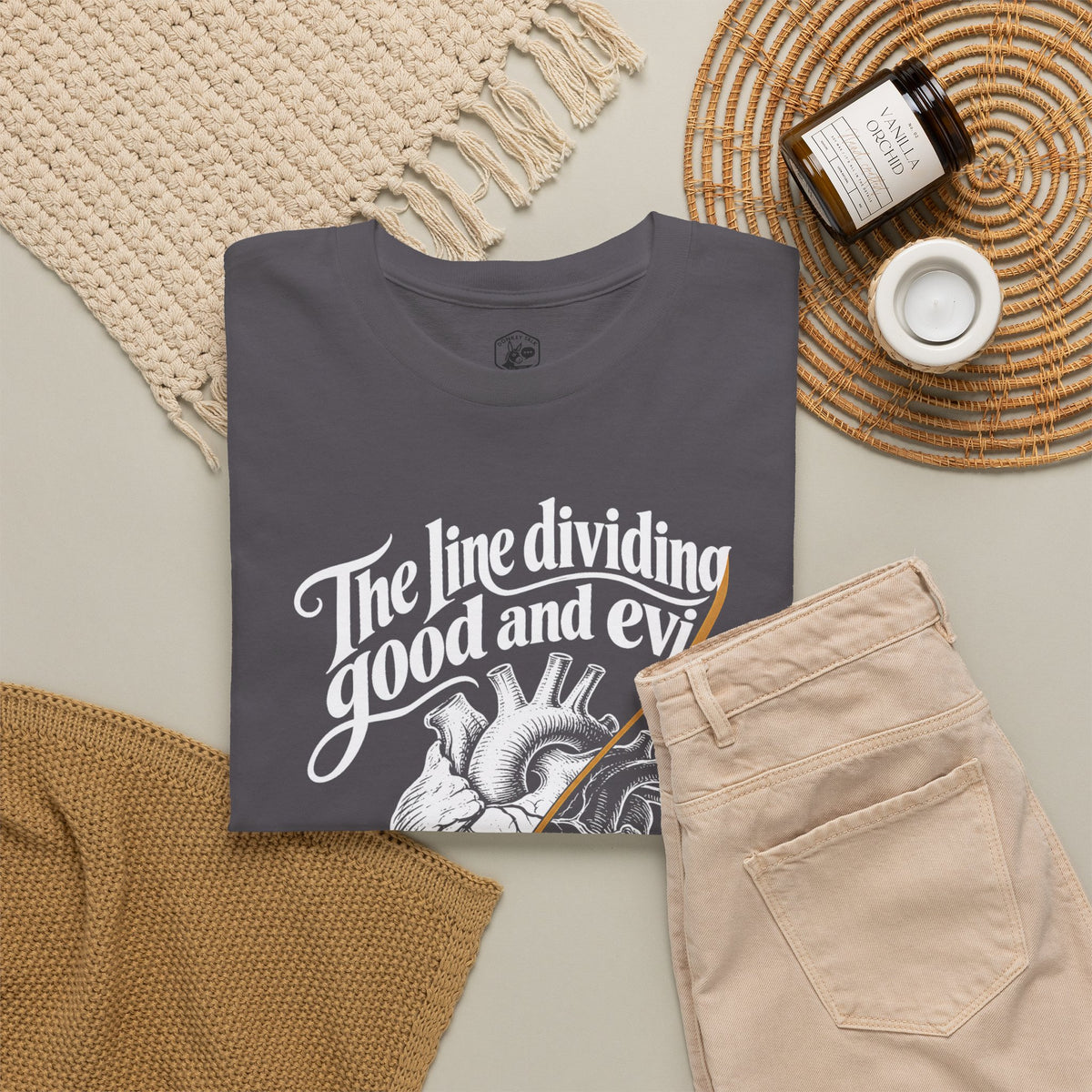 Every Human Heart Divided T-shirt – Donkey Talk graphic tee