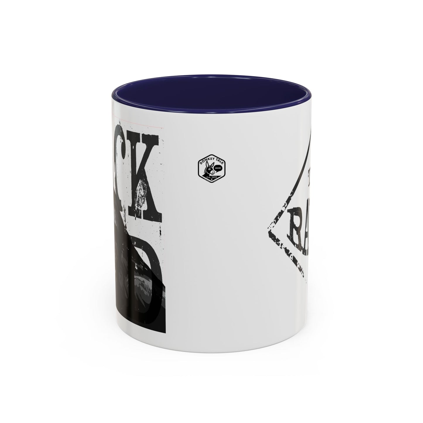 The Raven Accent Coffee Mug — Black-Trim 11/15oz