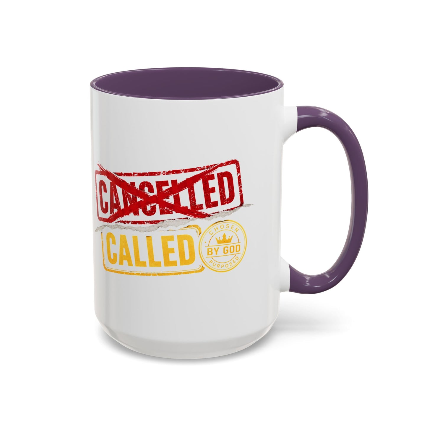 Called Not Cancelled Coffee Mug — Inspirational Christian Accent Mug