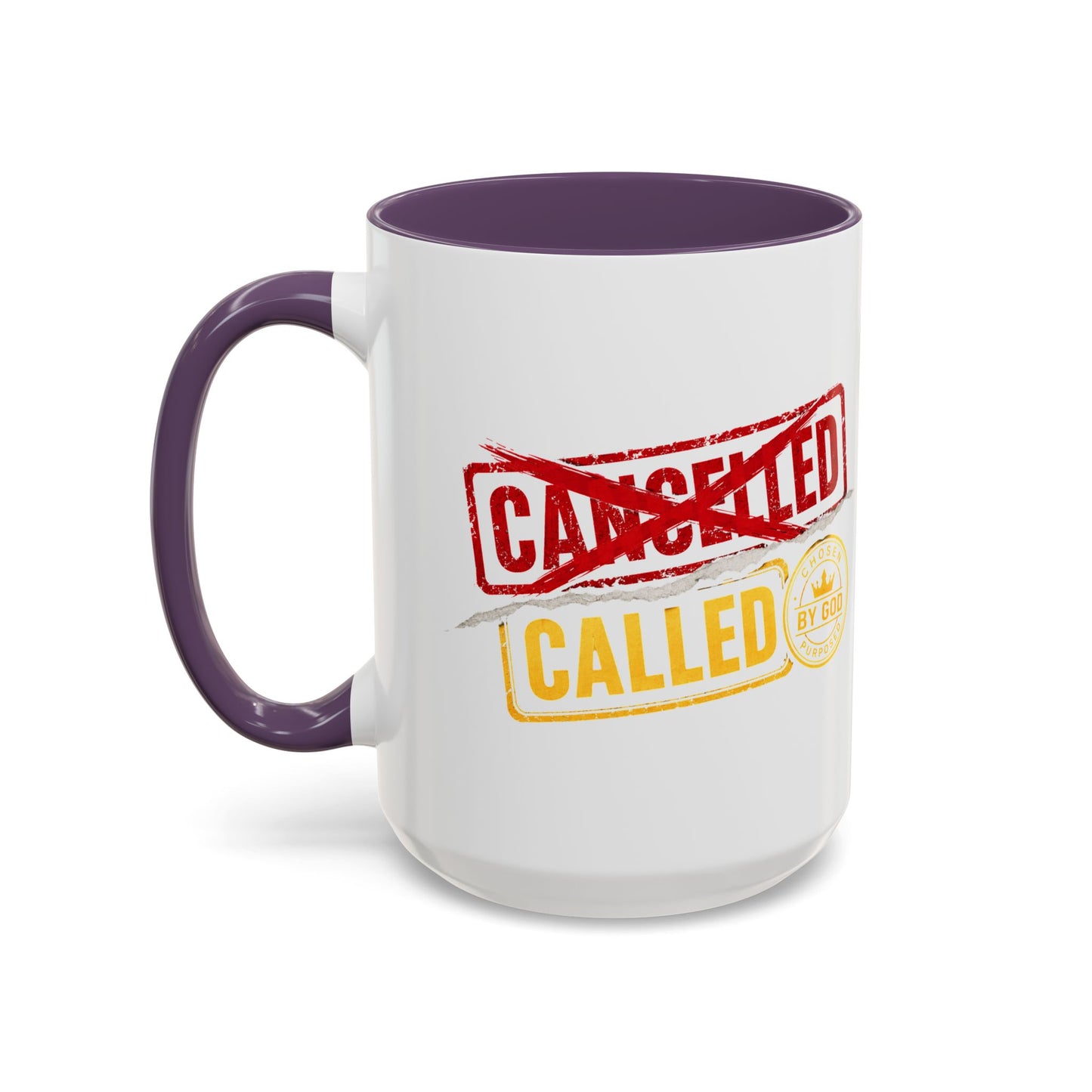Called Not Cancelled Coffee Mug — Inspirational Christian Accent Mug