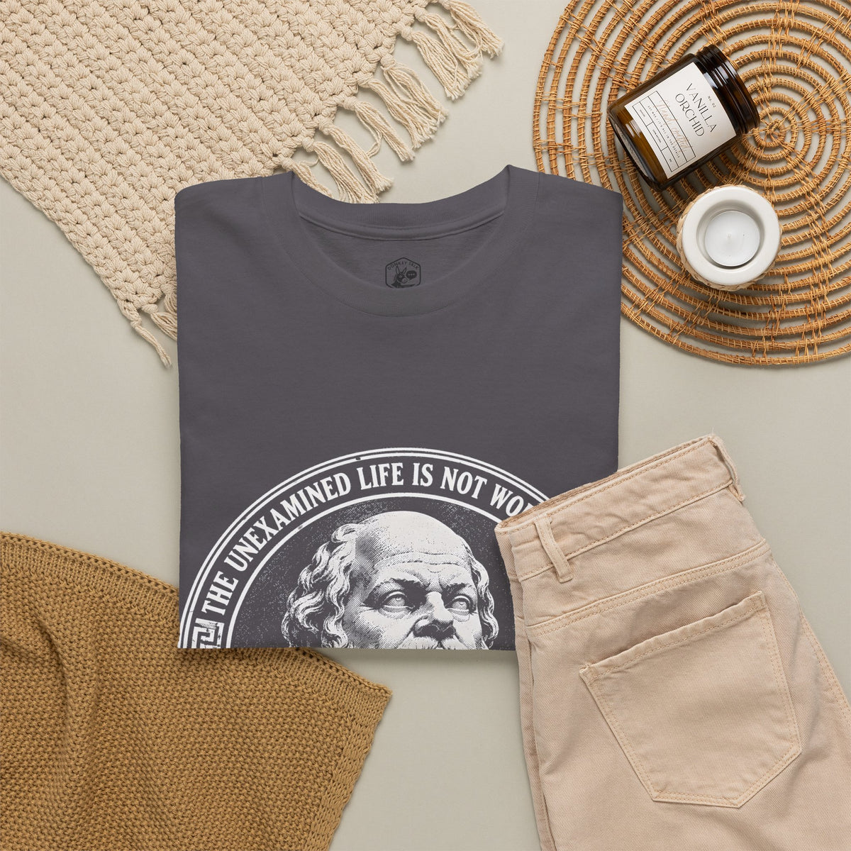 The Unexamined Life Is Not Worth Living T-Shirt | Socrates Philosophy Tee