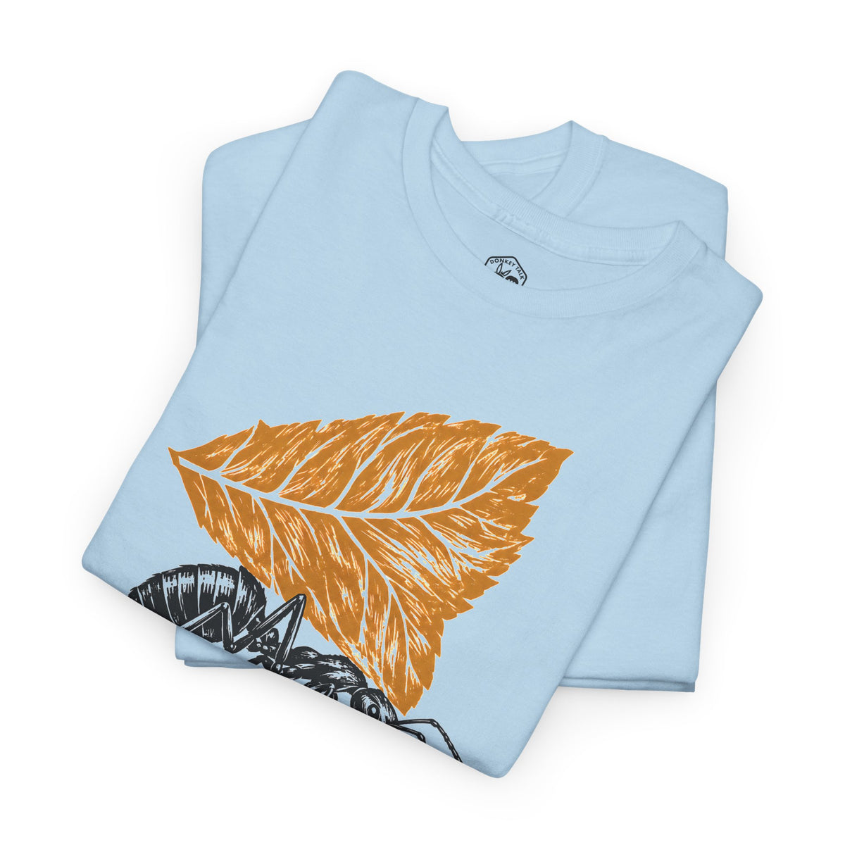 Consider Her Ways Ant Linocut T-shirt – Donkey Talk graphic tee