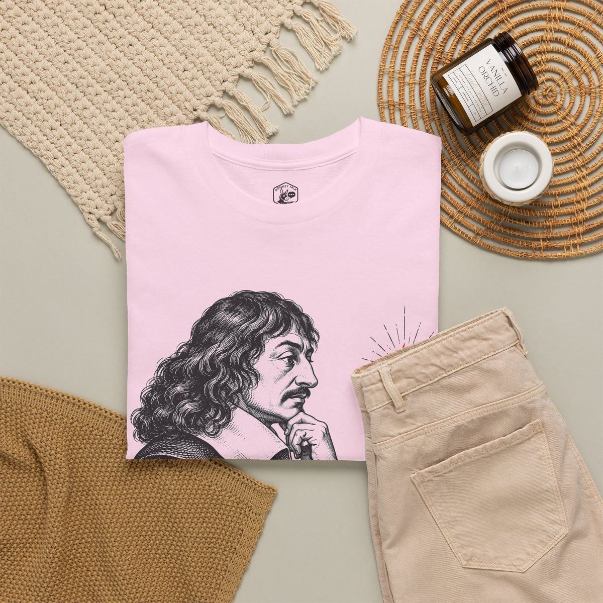 Cogito, Ergo Sum T-Shirt | Descartes I Think Therefore I Am Philosophy Tee