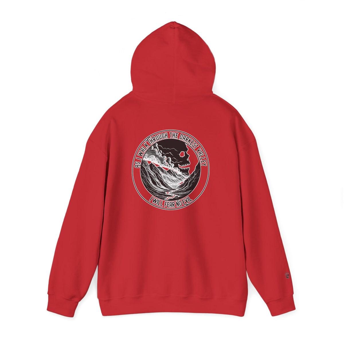 'Valley Of The Shadow' Hooded Sweatshirt - Inspiring Comfort for Adventure Lovers