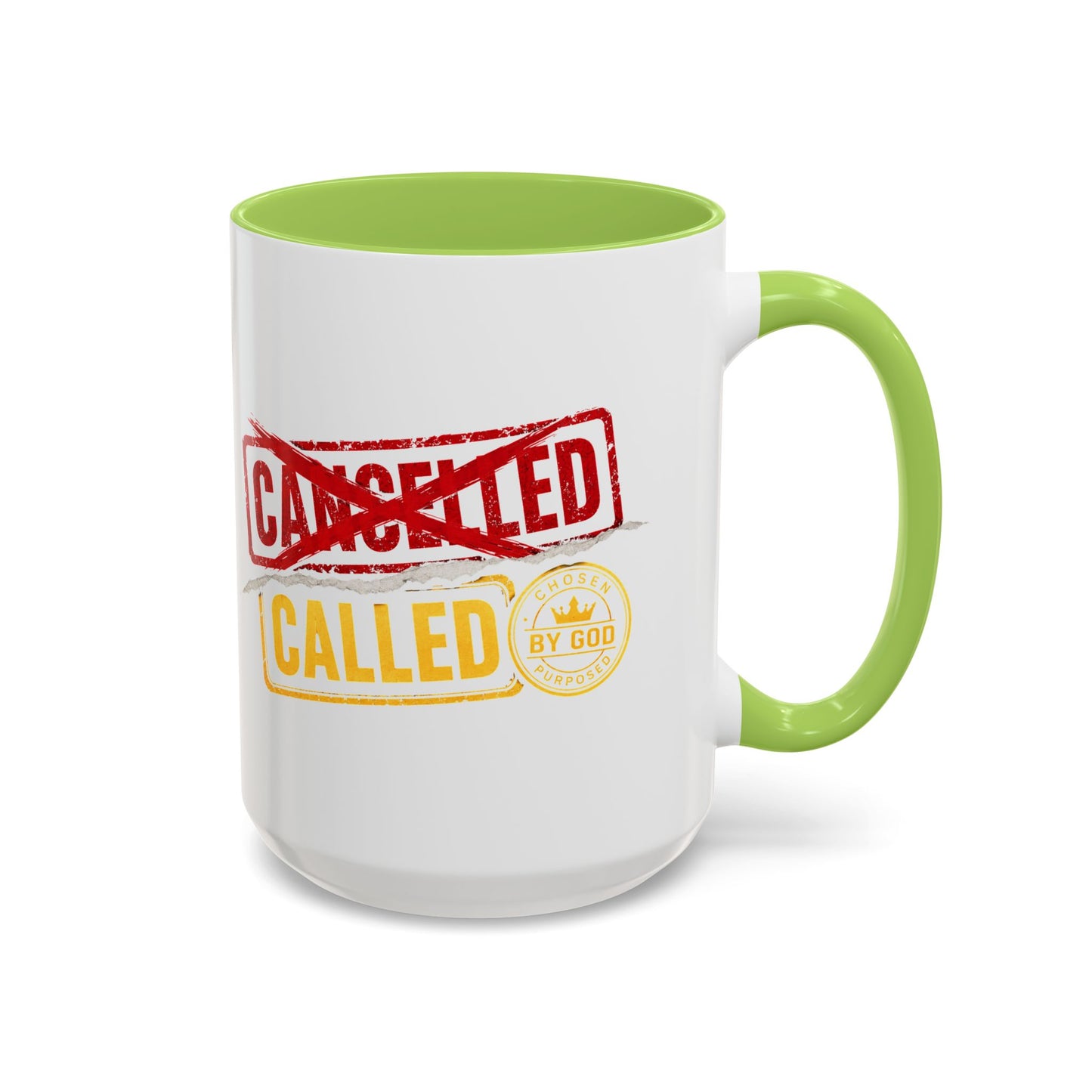 Called Not Cancelled Coffee Mug — Inspirational Christian Accent Mug