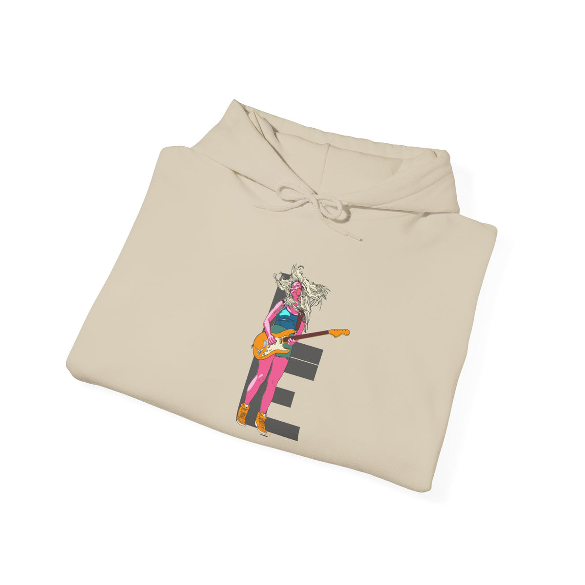 Cool Vibe Guitarist Hoodie - Unisex Heavy Blend™ Sweatshirt