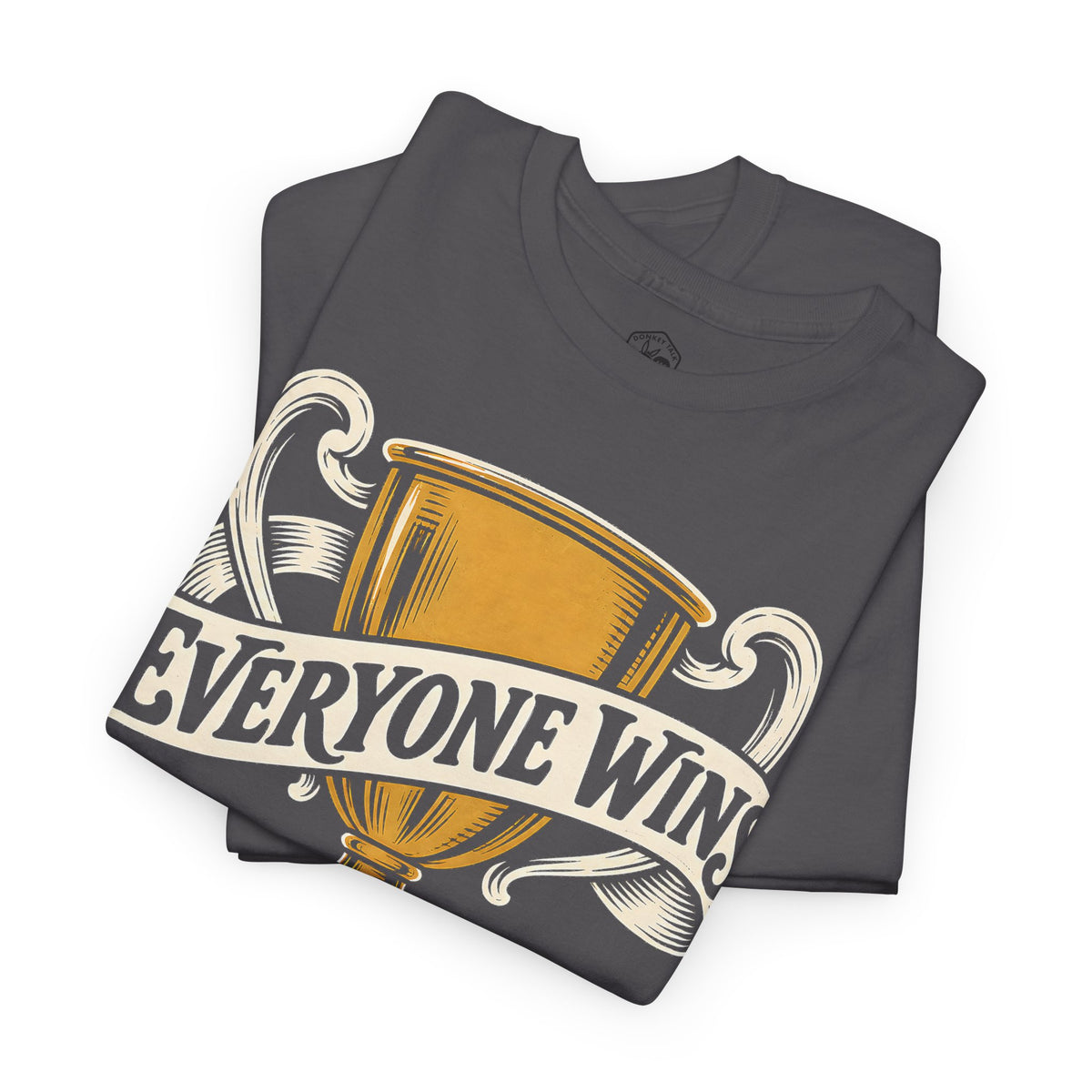 Everyone Wins Participant Trophy T-shirt – Donkey Talk graphic tee