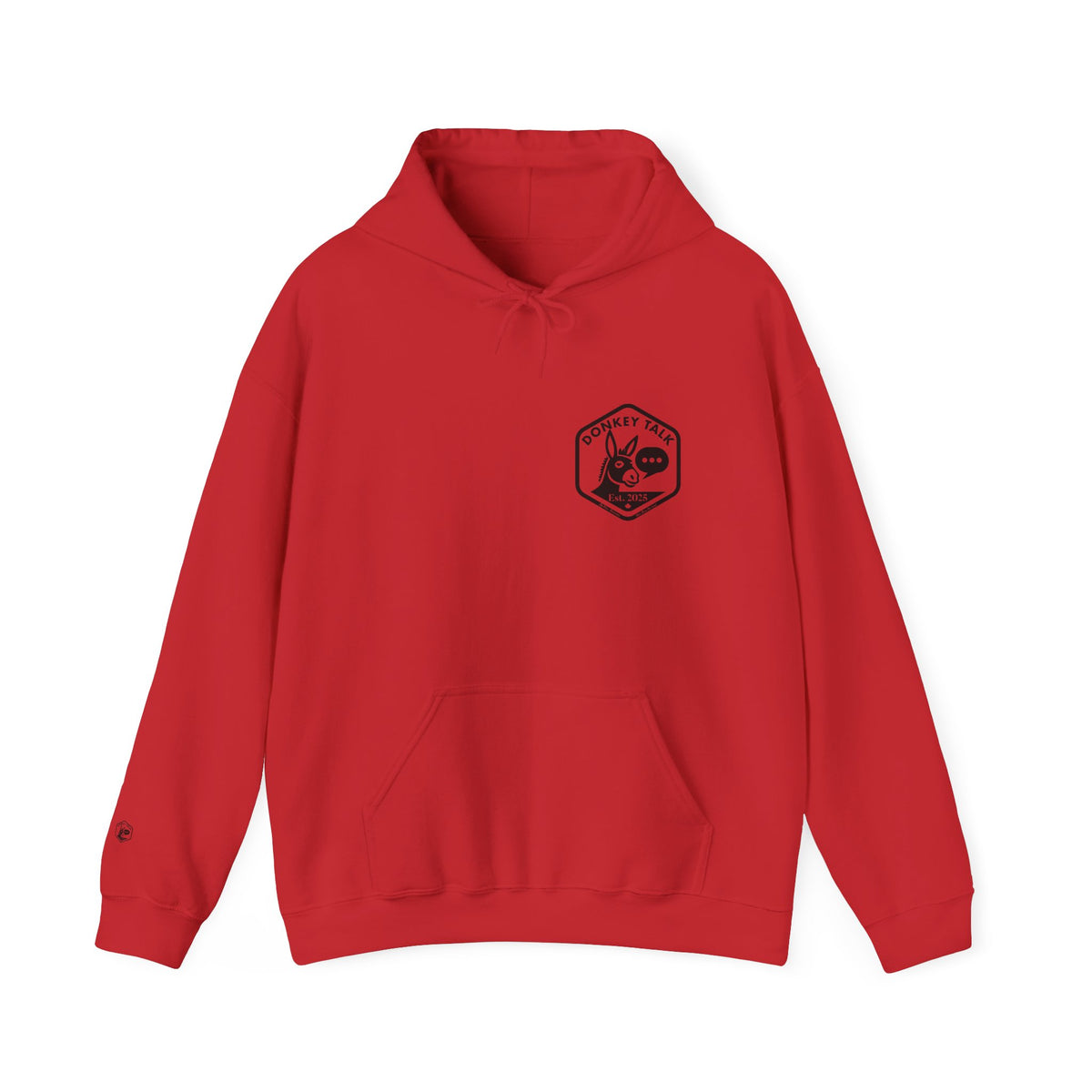Unisex Donkey Talk Hoodie – Cozy Heavy Blend Sweatshirt for Animal Lovers