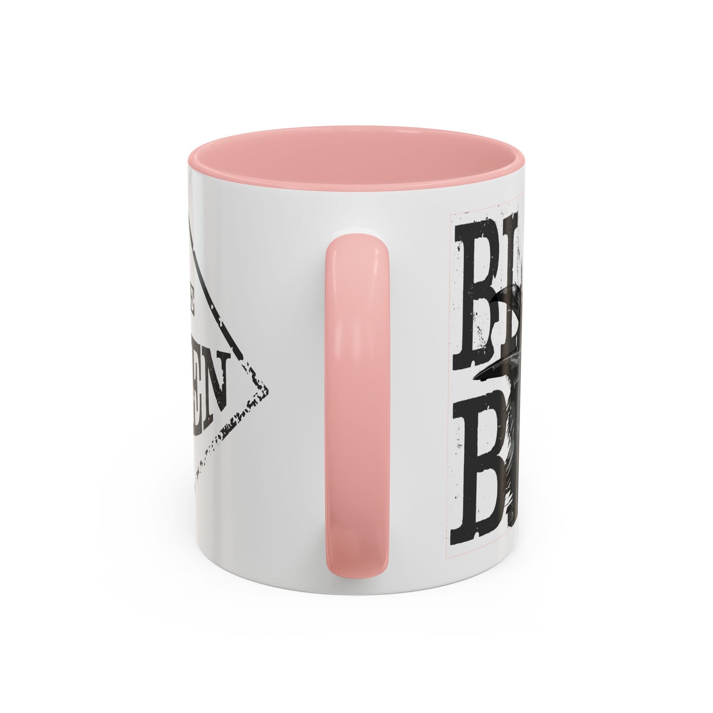 The Raven Accent Coffee Mug — Black-Trim 11/15oz
