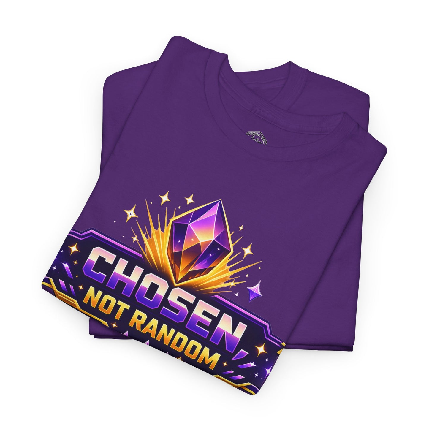 Chosen Not Random T-Shirt — Inspirational Gamer/Christian Graphic Tee
