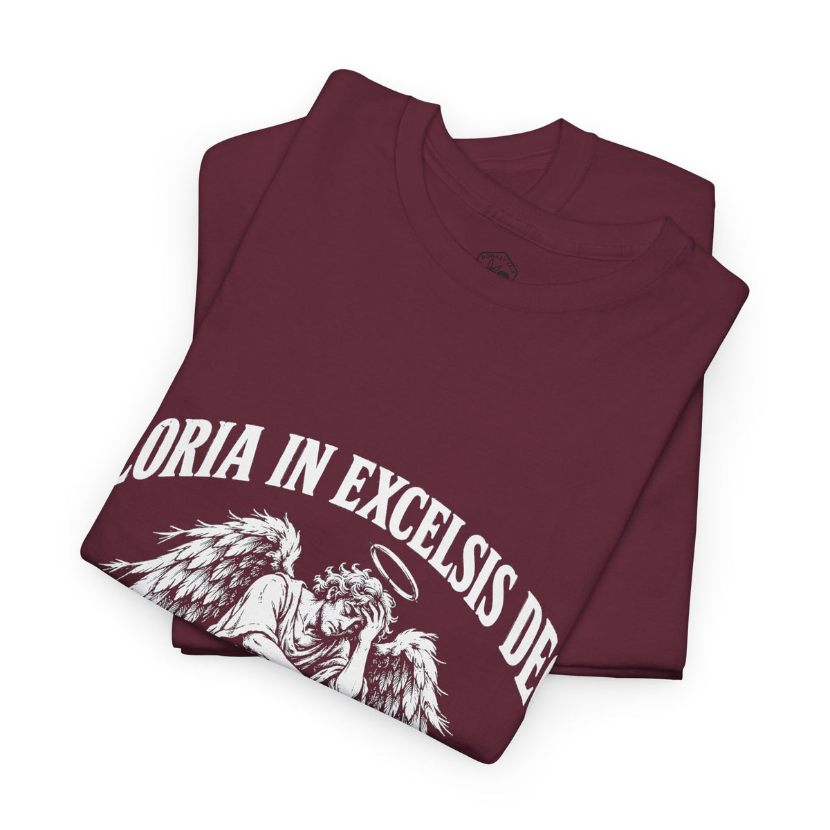 Gloria... Peace on Earth, Please T-Shirt | Luke 2:14 Funny Christmas Christian Tee