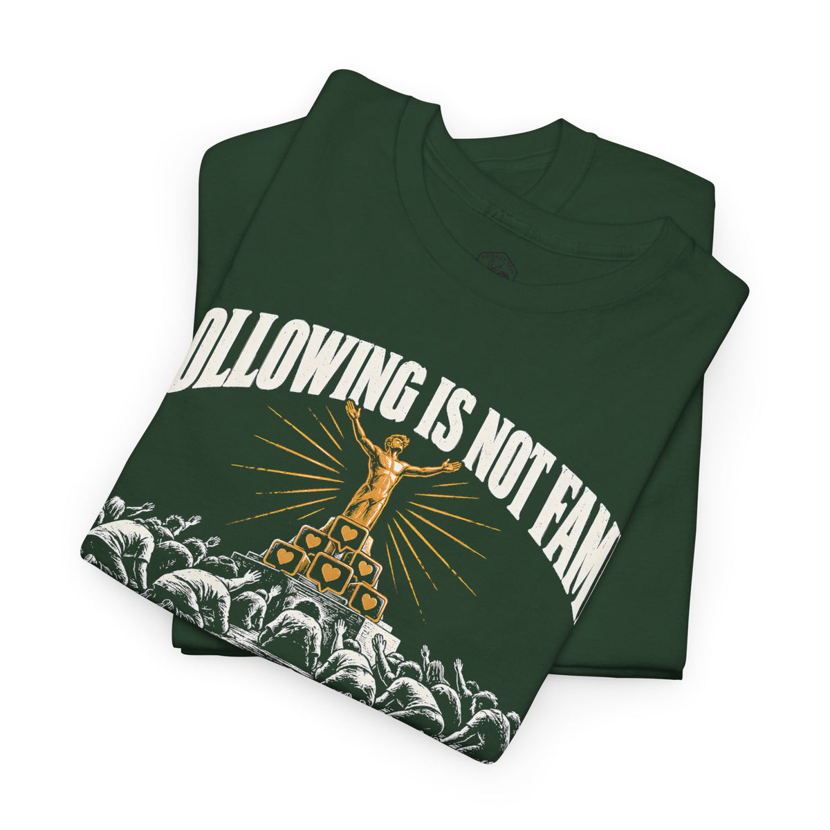 Following Is Not Fame John 3:30 T-shirt – Donkey Talk graphic tee