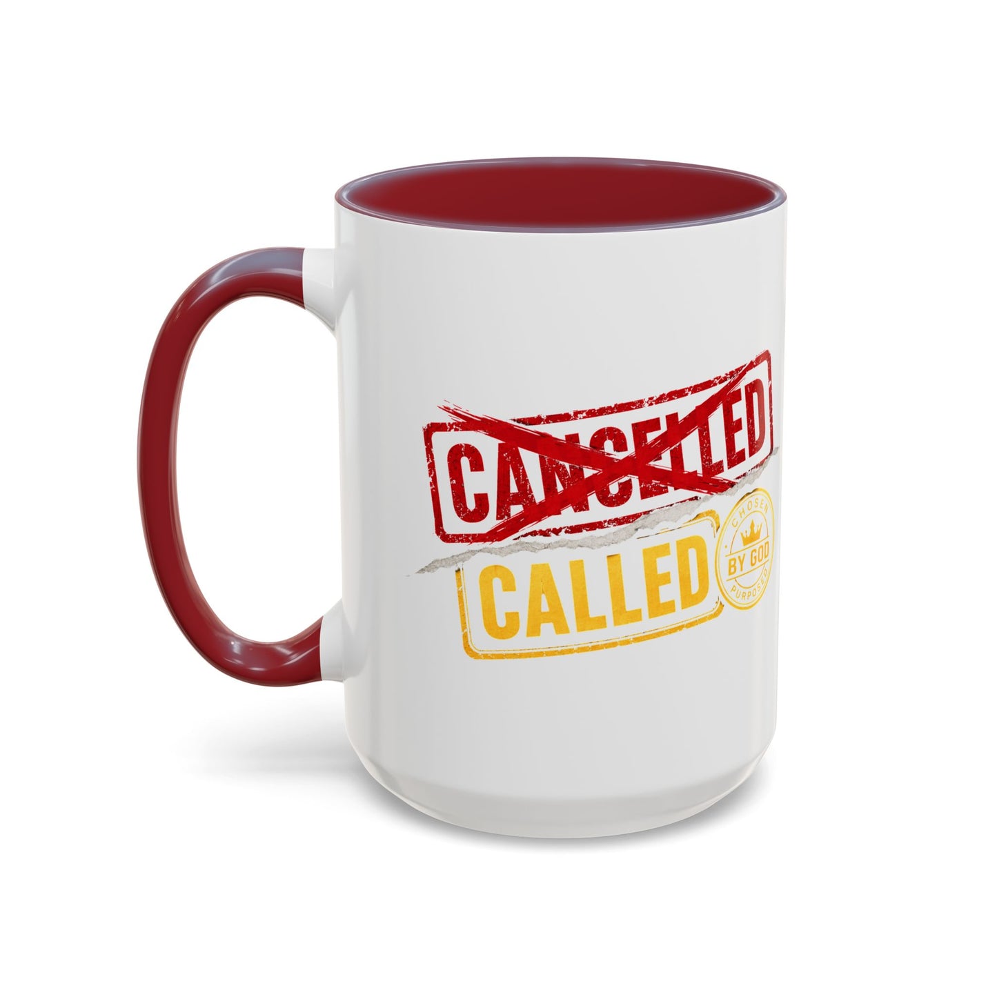 Called Not Cancelled Coffee Mug — Inspirational Christian Accent Mug