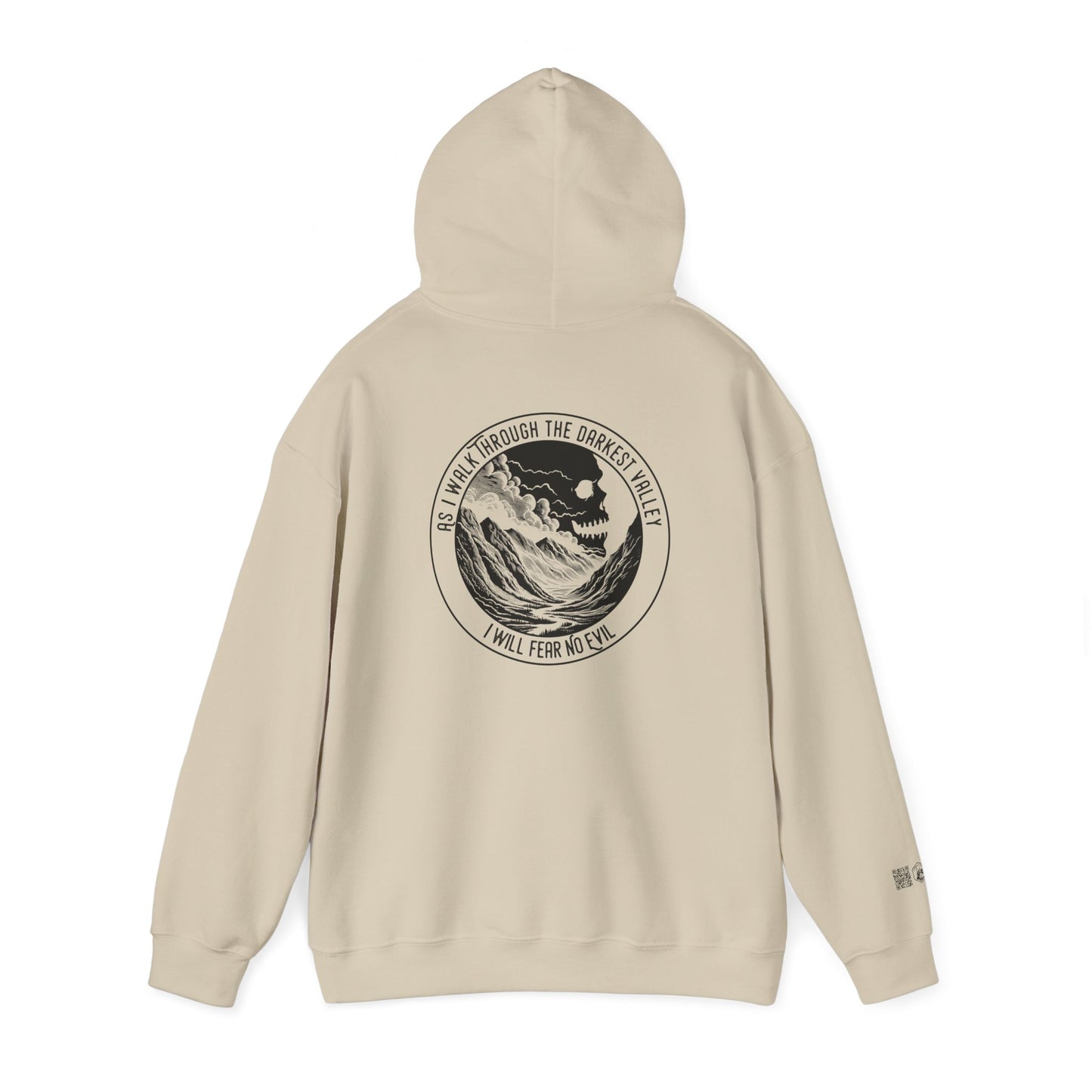 'Valley Of The Shadow' Hooded Sweatshirt - Inspiring Comfort for Adventure Lovers