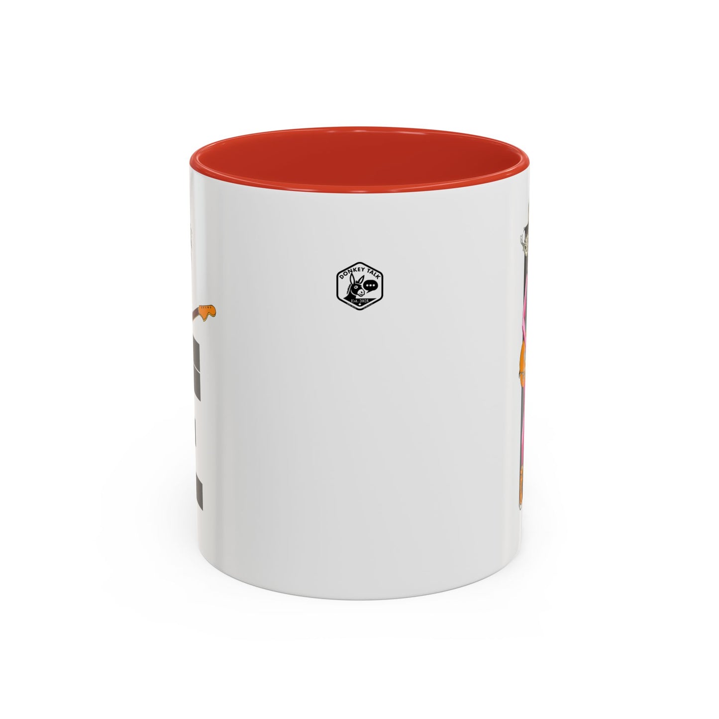 Coffee Mug — Colorful Guitarist Rock Music Accent Mug (11oz & 15oz)