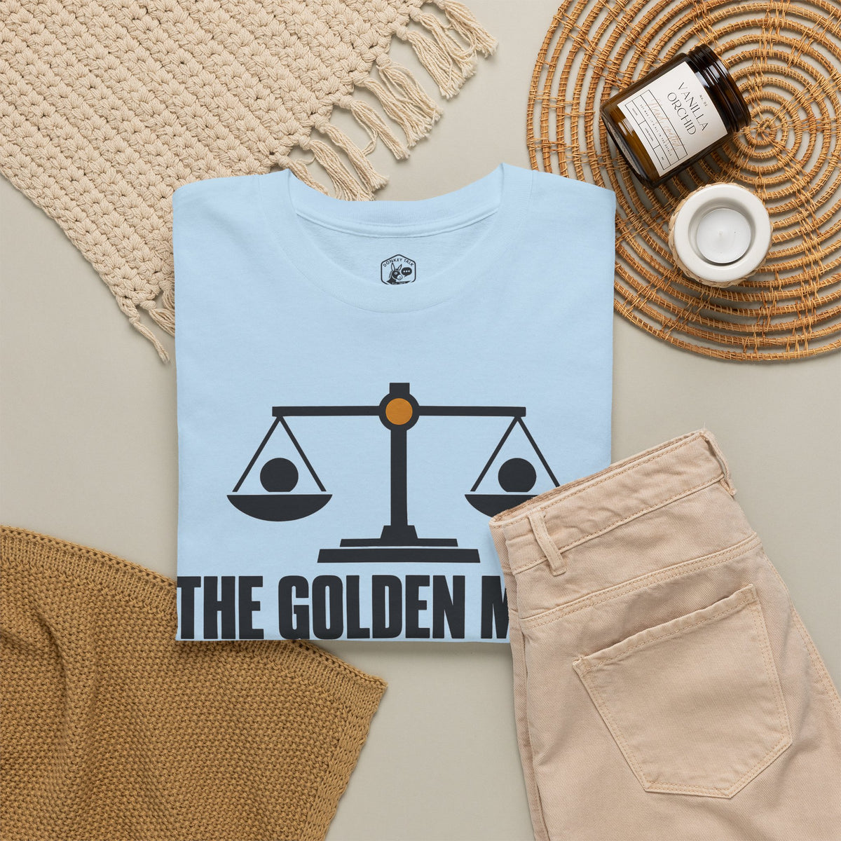 The Golden Mean Aristotle T-shirt – Donkey Talk graphic tee