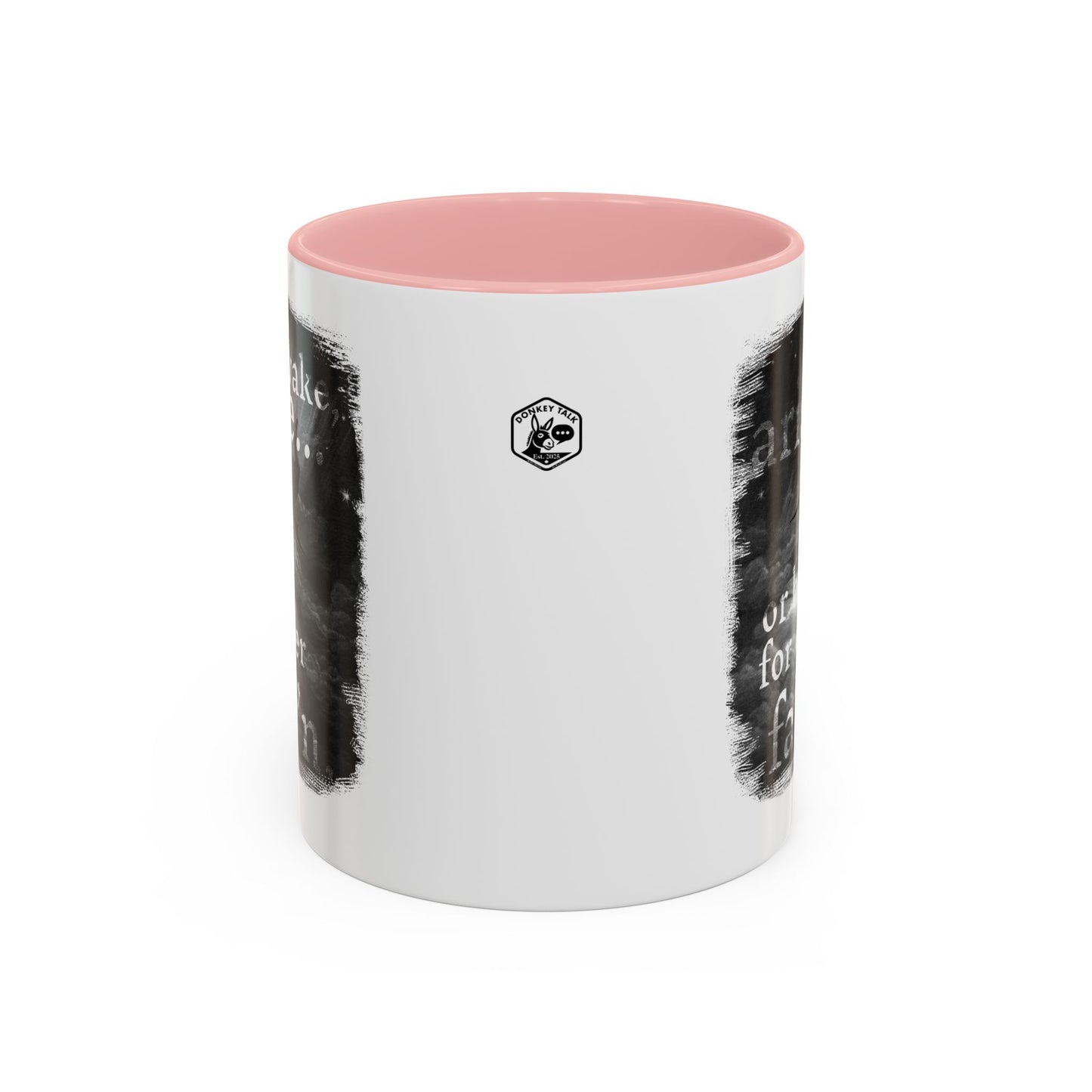 Inspirational Gothic Coffee Mug — "Awake Arise or Be Forever Fall'n" Accent Mug (11/15oz)