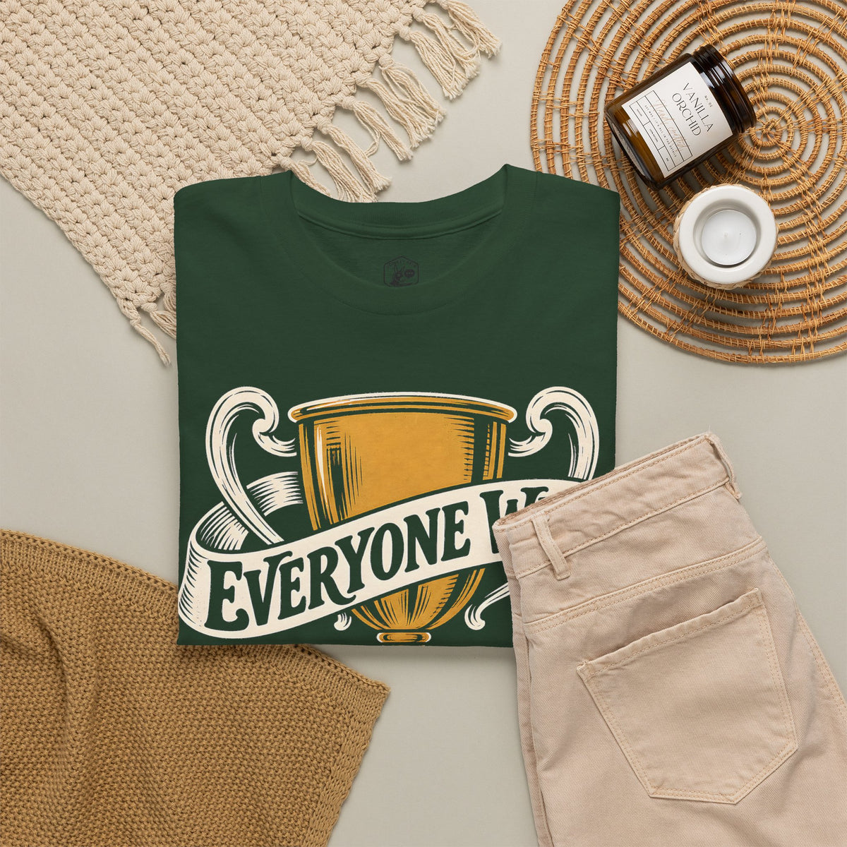 Everyone Wins Participant Trophy T-shirt – Donkey Talk graphic tee