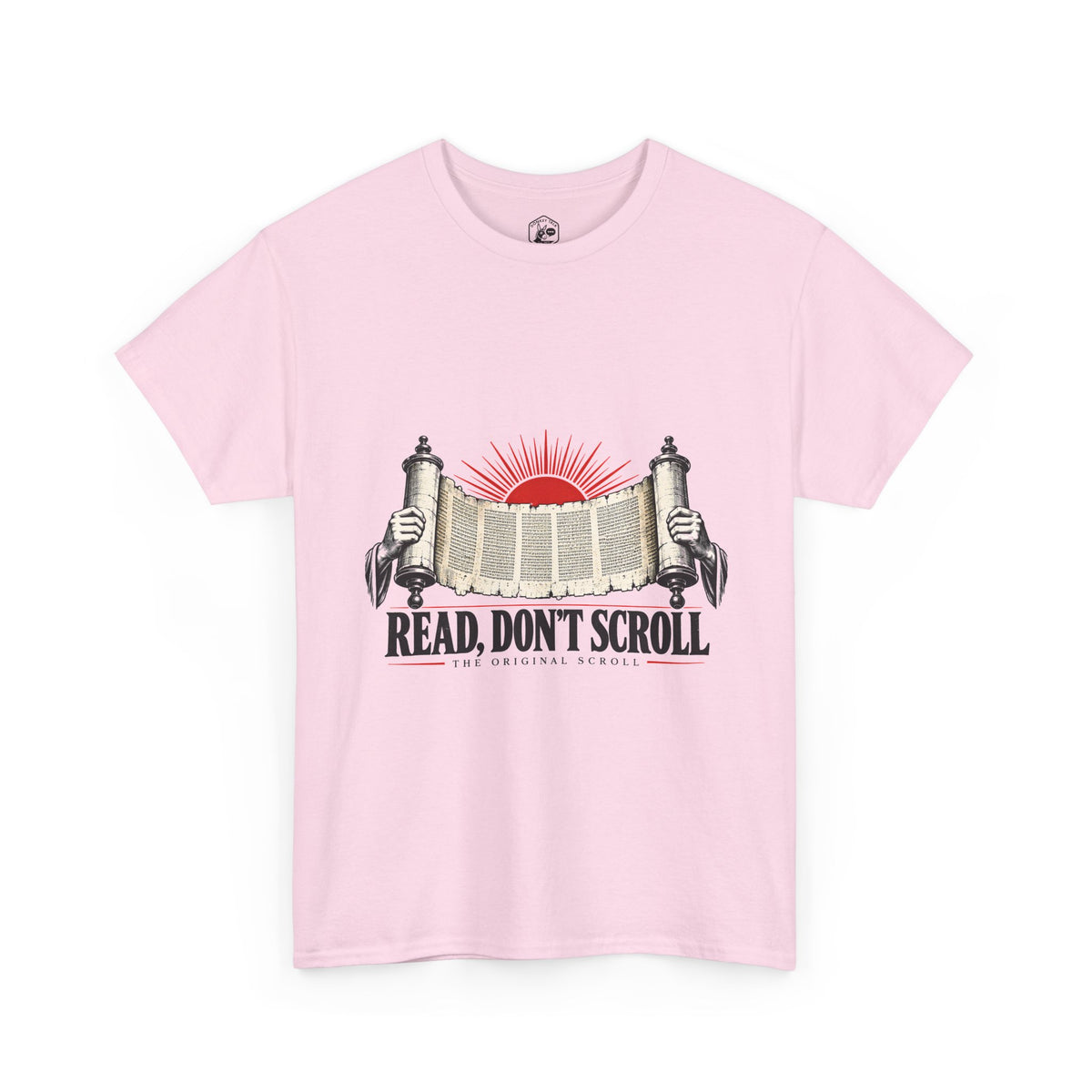 Read, Don't Scroll T-Shirt | The Original Scroll Book Lover Tee
