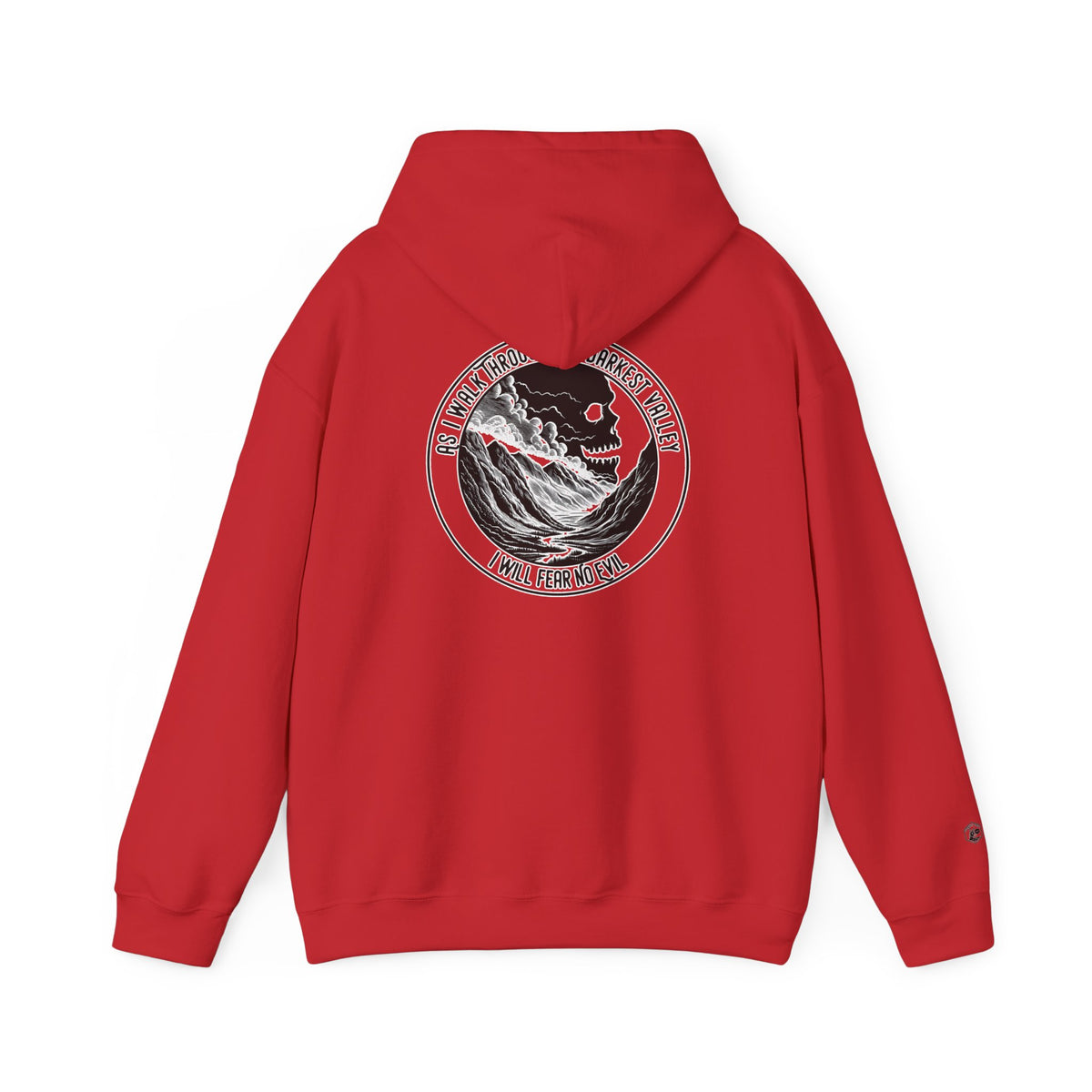 'Valley Of The Shadow' Hooded Sweatshirt - Inspiring Comfort for Adventure Lovers