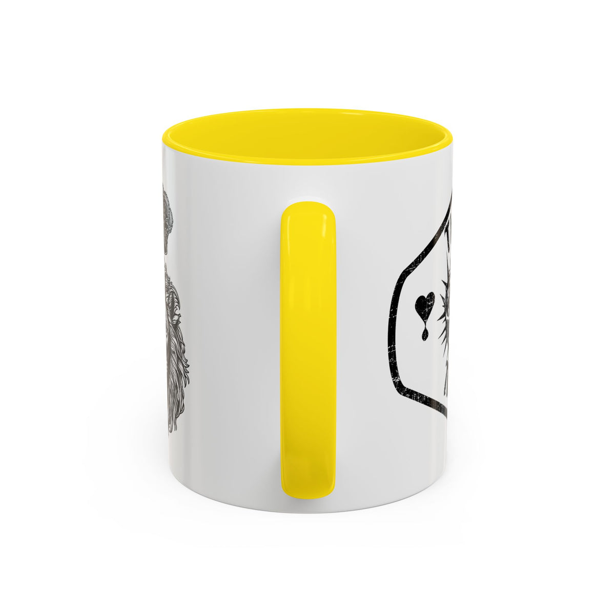 Lion & Lamb Religious Accent Coffee Mug — Crown of Thorns Christian Gift (11/15oz)