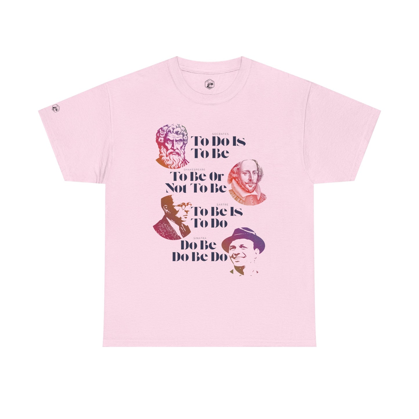 Philosopher Quotes Unisex Heavy Cotton Tee