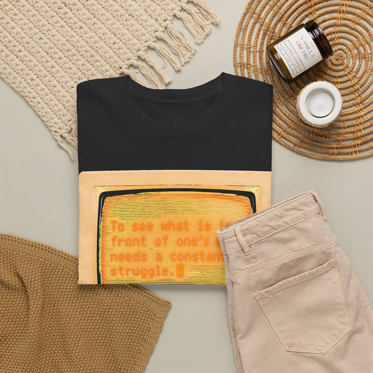 Front of Your Nose Retro Terminal T-shirt – Donkey Talk graphic tee