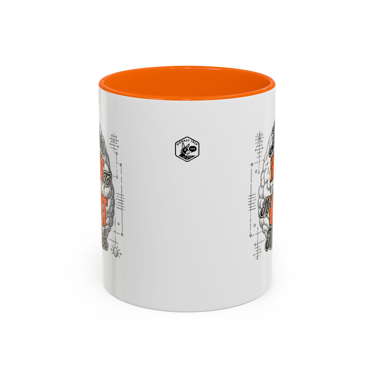 Taza de café con acento: "Aprende a pensar, no qué pensar", taza con frase inspiradora