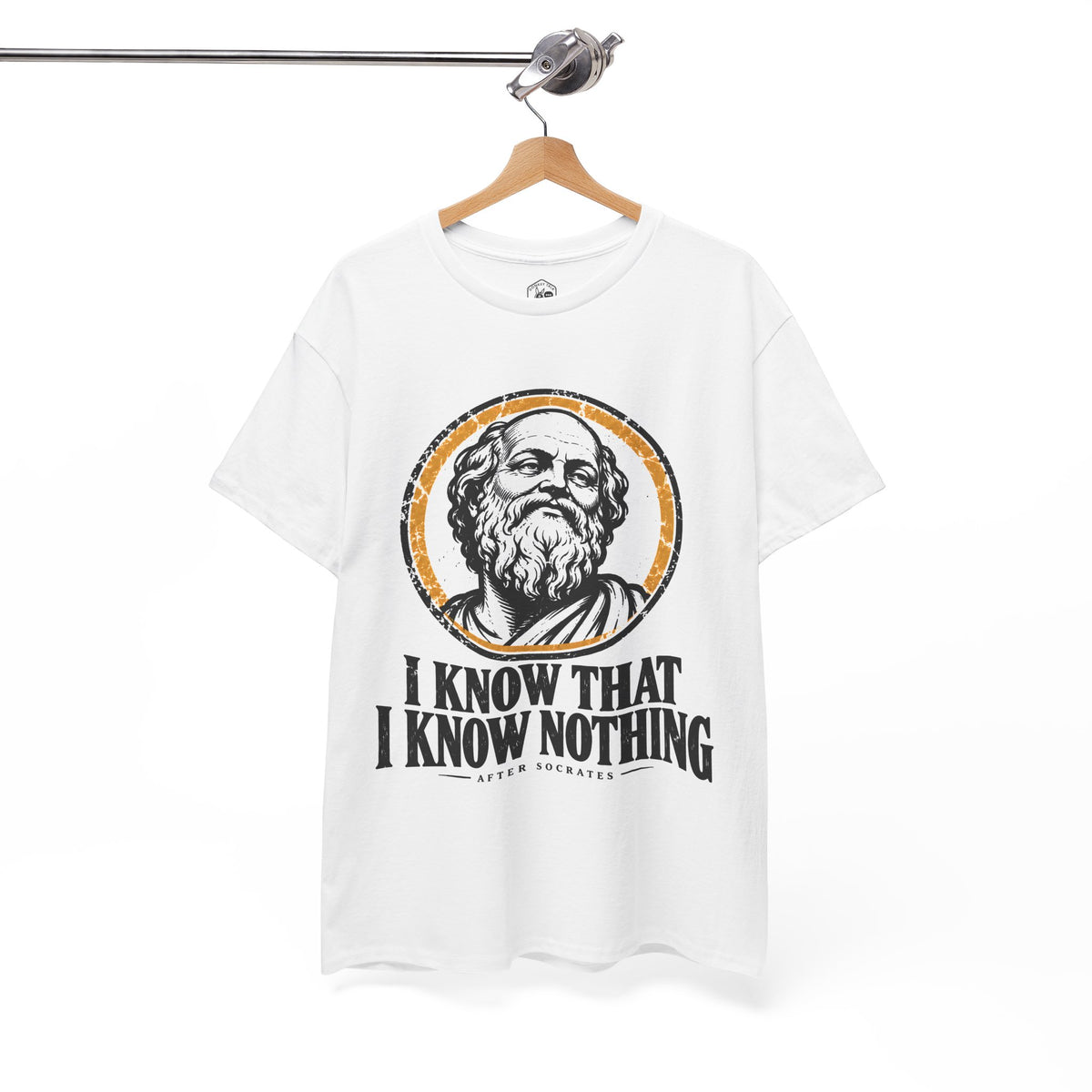 I Know That I Know Nothing Socrates T-Shirt | Philosophy and Humility Tee