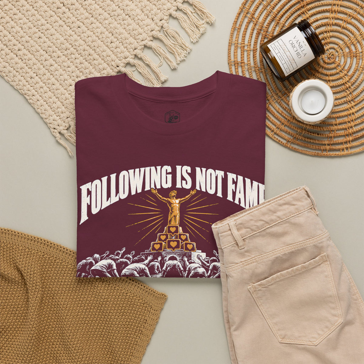 Following Is Not Fame John 3:30 T-shirt – Donkey Talk graphic tee