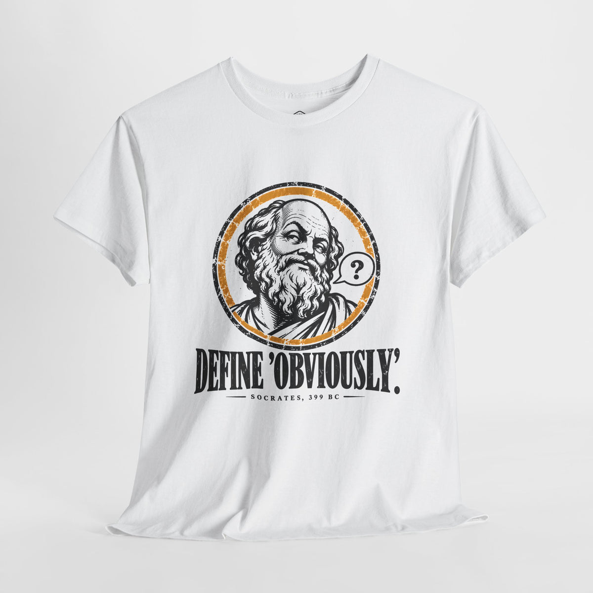 Define Obviously Socrates T-Shirt | Funny Philosophy Tee