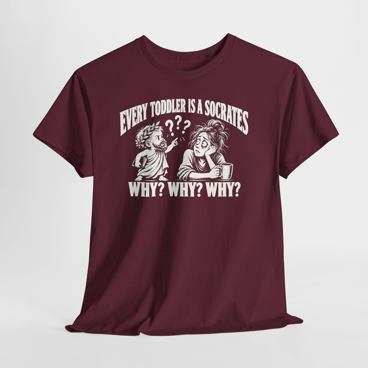 Every Toddler Is a Socrates T-shirt – Donkey Talk graphic tee