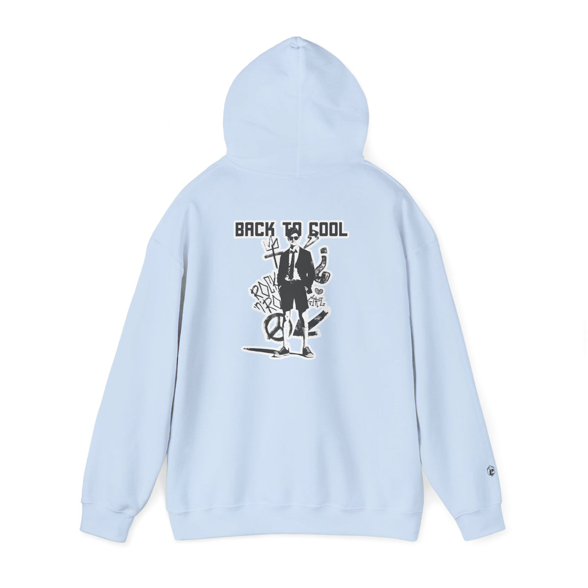 Back to Cool Unisex Heavy Blend Hoodie - Retro Style Graphic Sweatshirt