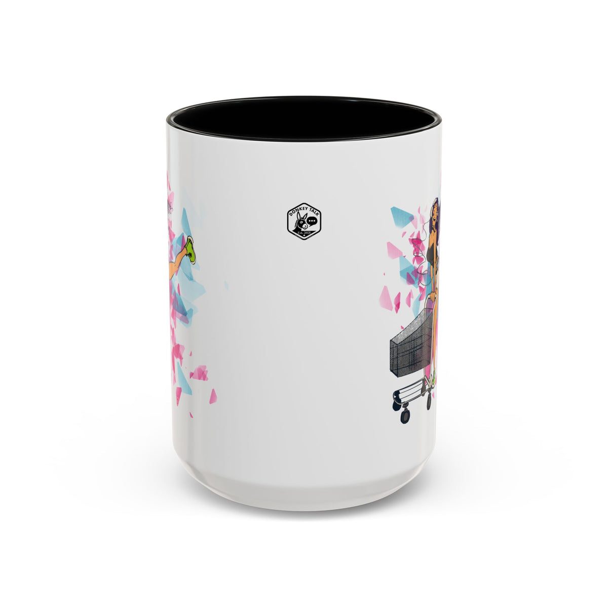 Playful Accent Coffee Mug for Fashion Lovers