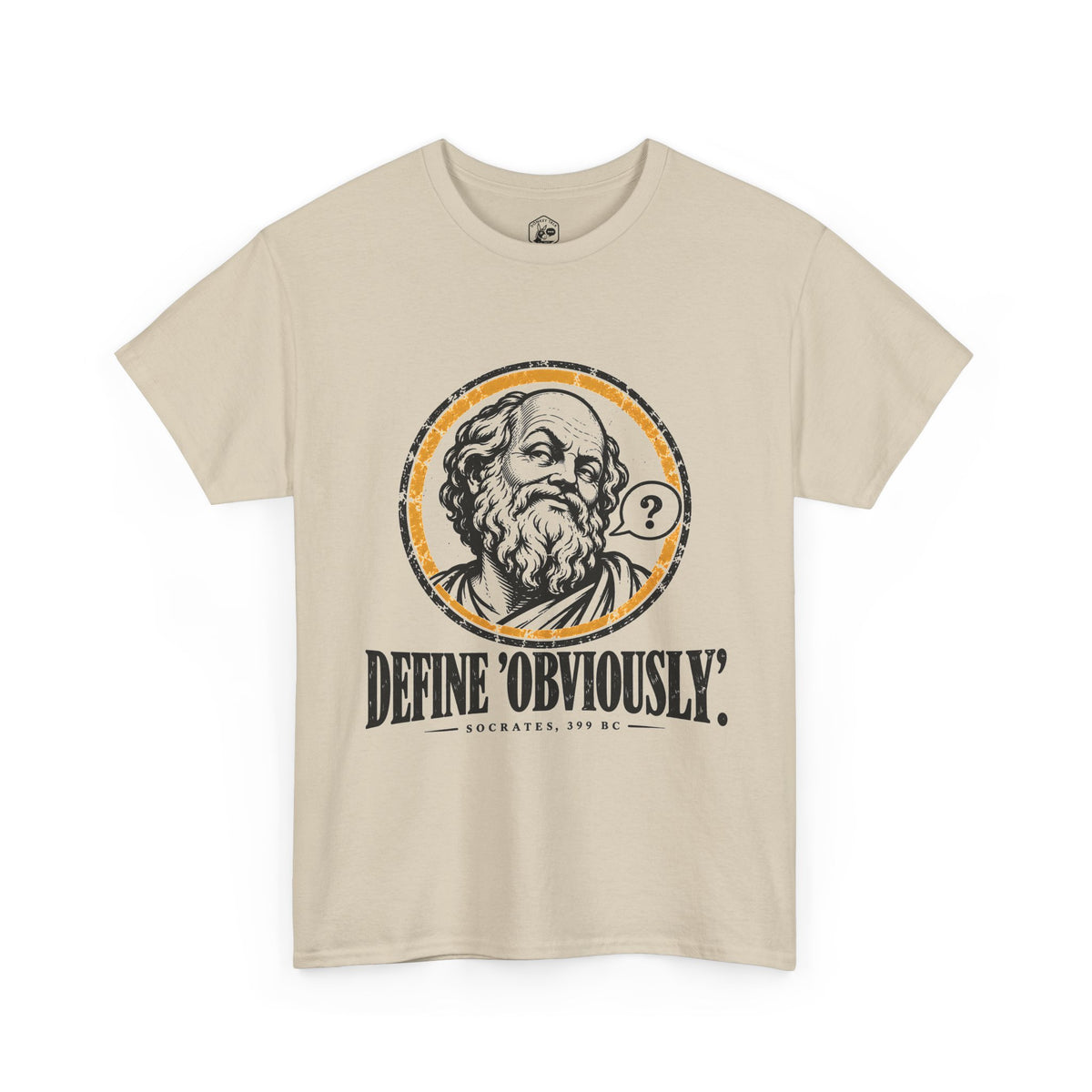 Define Obviously Socrates T-Shirt | Funny Philosophy Tee