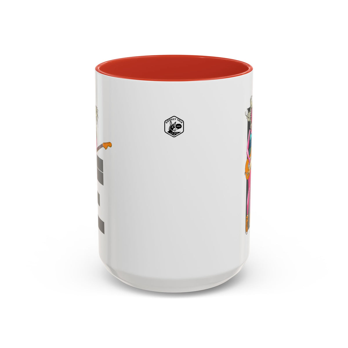 Coffee Mug — Colorful Guitarist Rock Music Accent Mug (11oz & 15oz)
