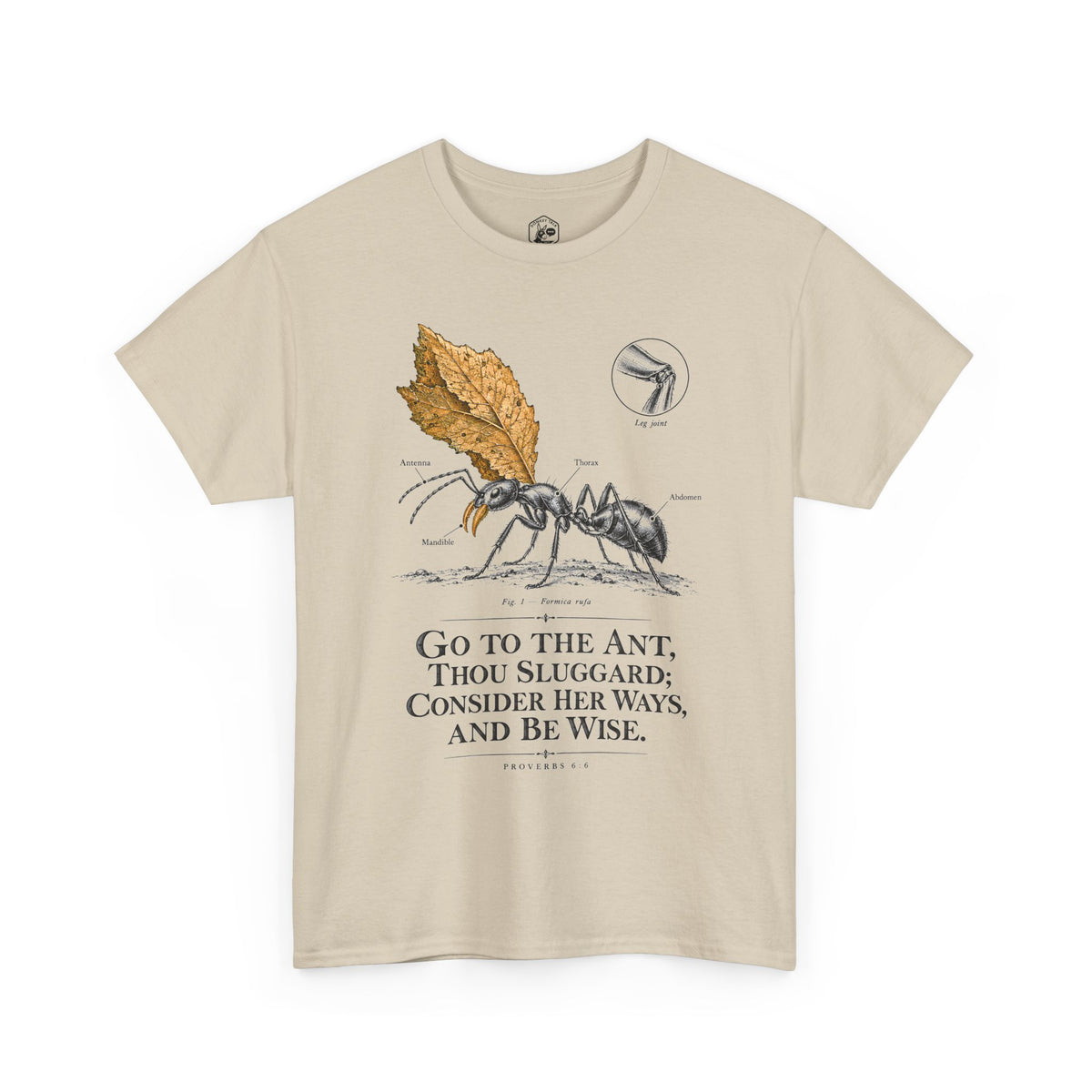 Go to the Ant Engraving T-shirt – Donkey Talk graphic tee