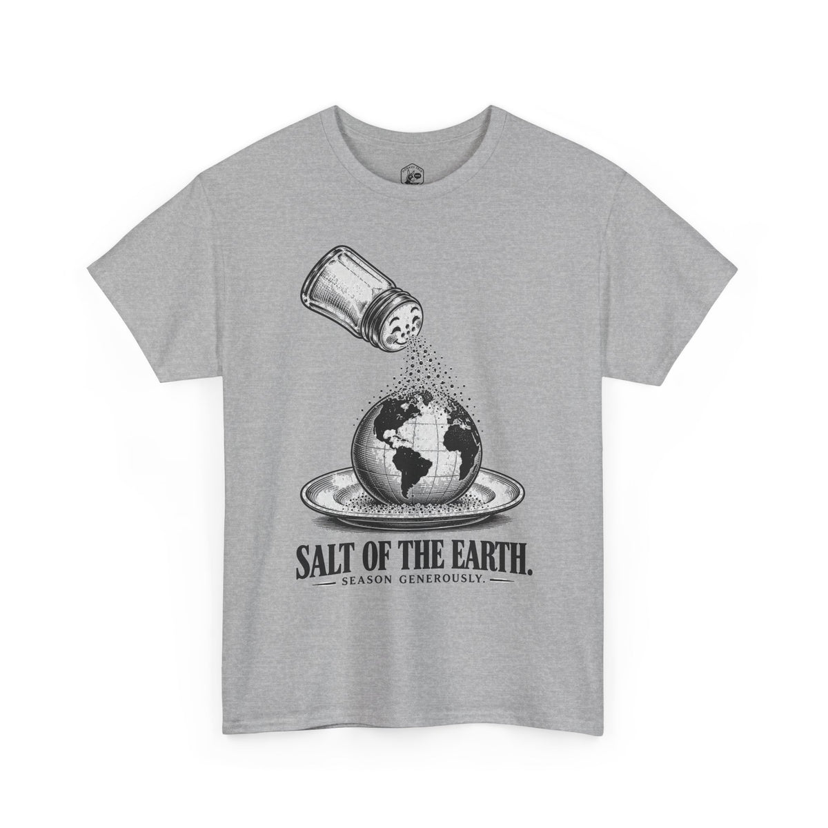 Salt of the Earth, Season Generously T-Shirt | Matthew 5:13 Funny Christian Tee