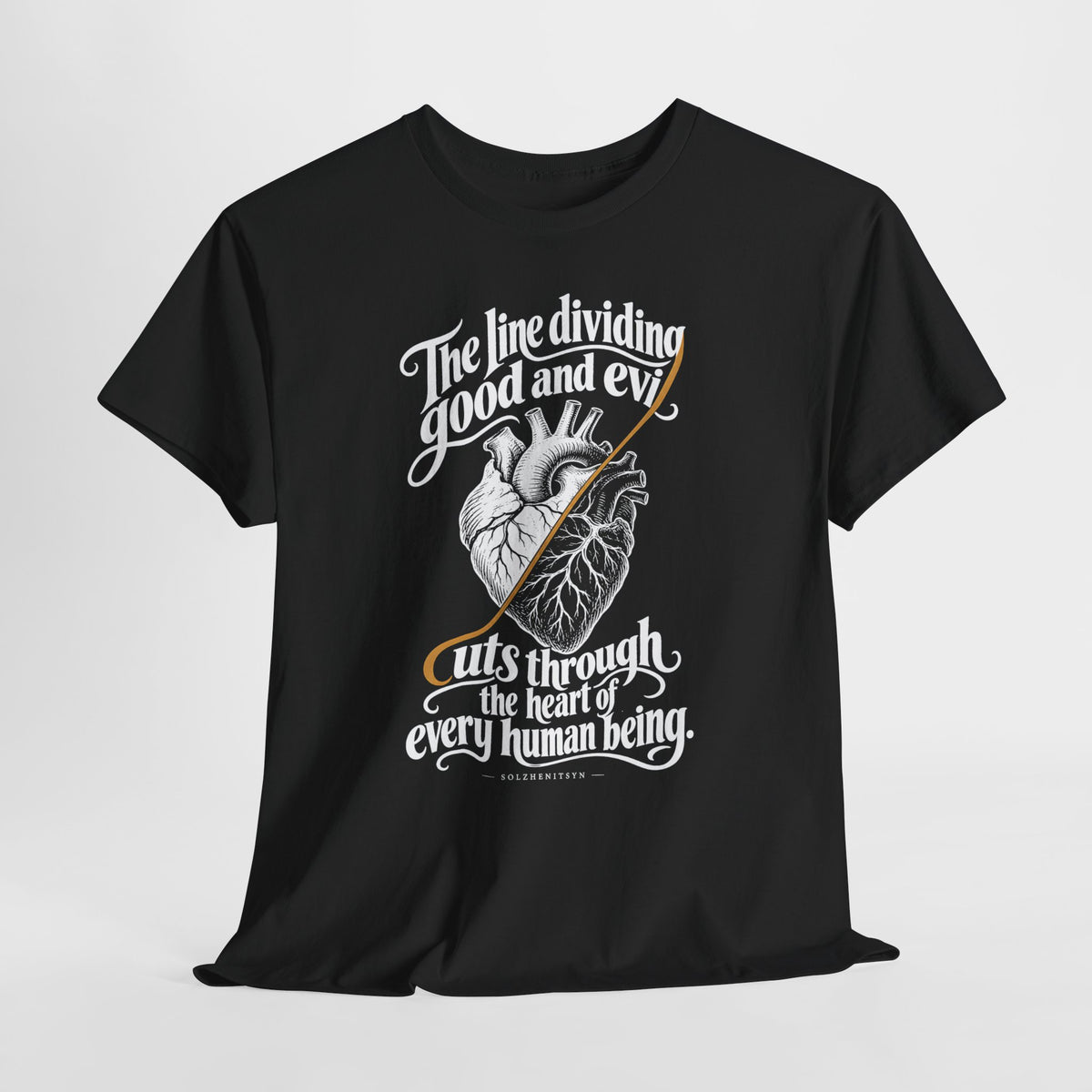 Every Human Heart Divided T-shirt – Donkey Talk graphic tee