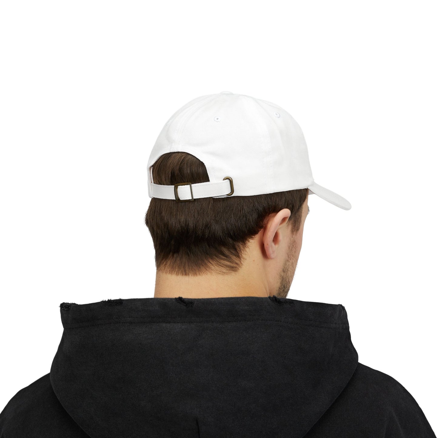Back to Cool Classic Dad Cap - Trendy White Baseball Hat for Comfortable Style