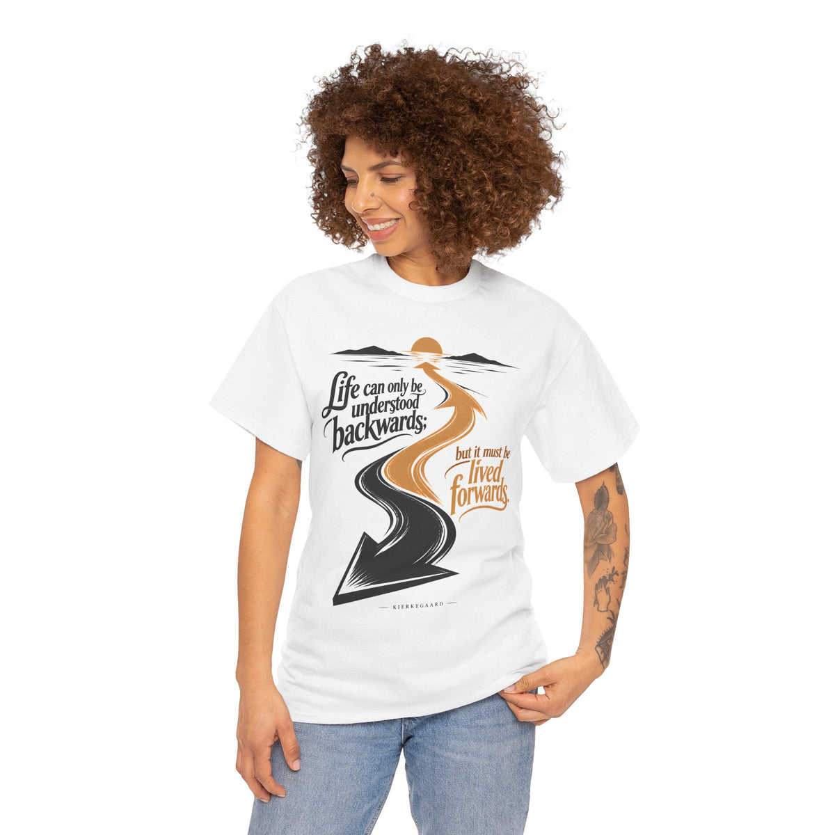 Lived Forwards Winding Road T-shirt – Donkey Talk graphic tee