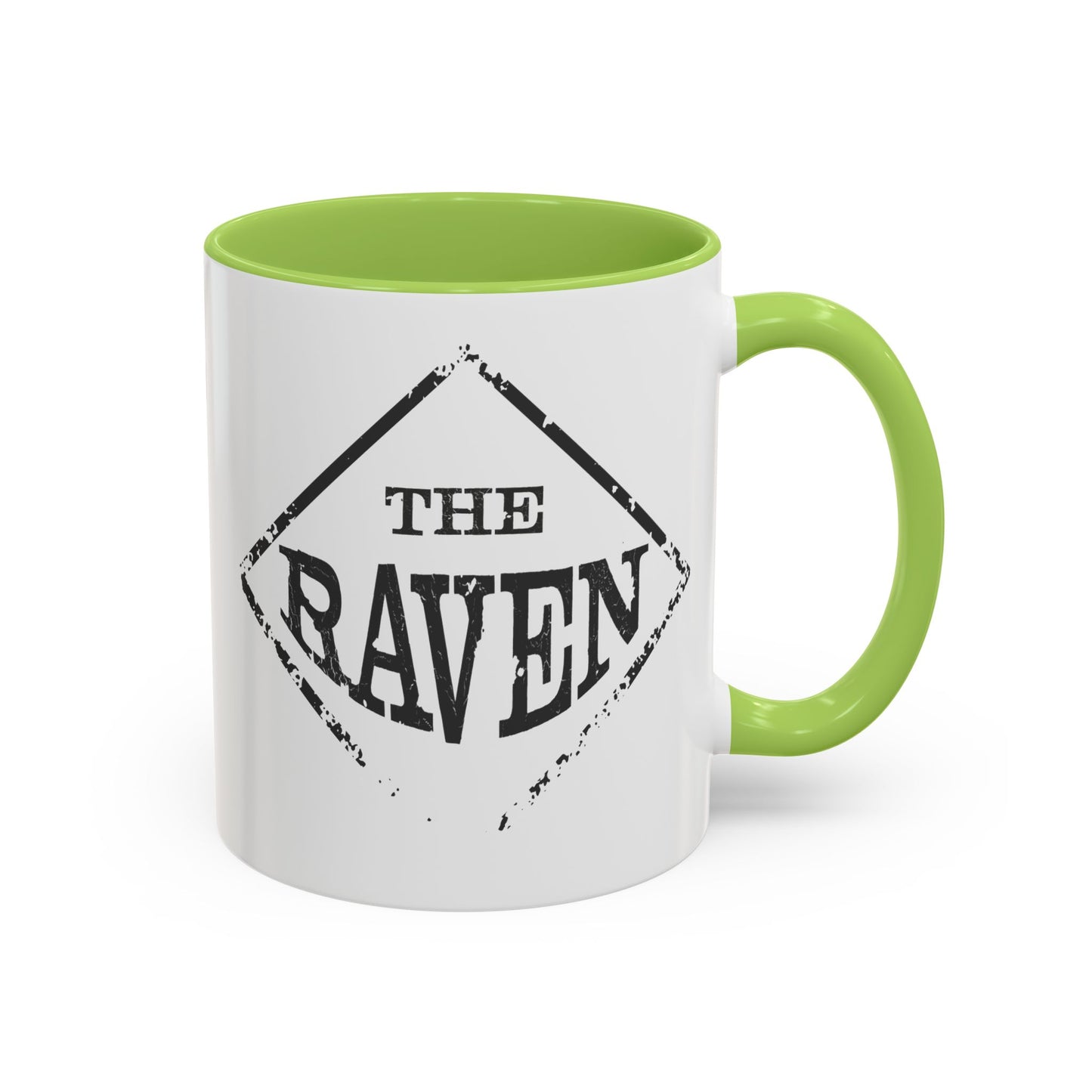 The Raven Accent Coffee Mug — Black-Trim 11/15oz