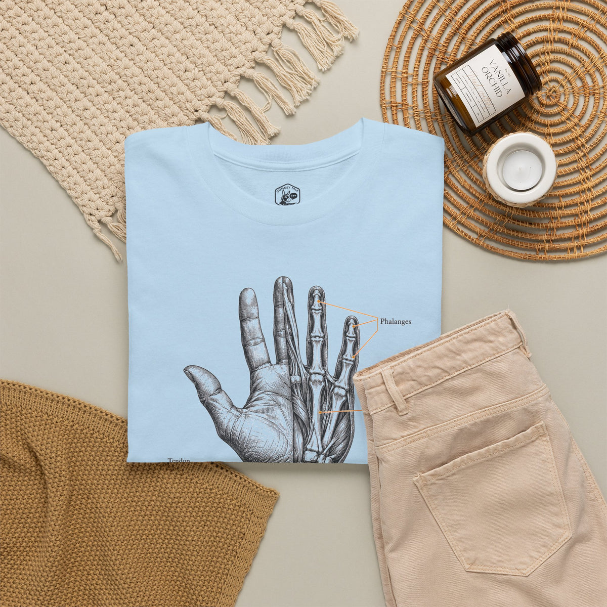 Fearfully and Wonderfully Made Engraving T-shirt – Donkey Talk graphic tee