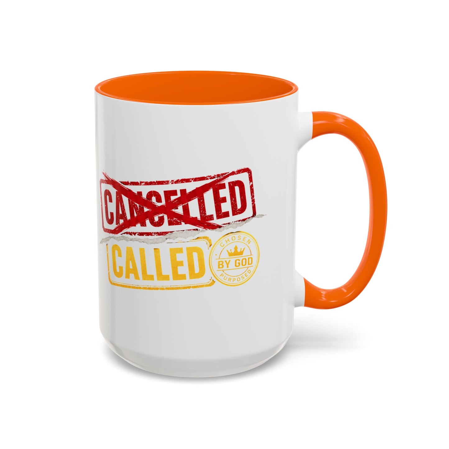 Called Not Cancelled Coffee Mug — Inspirational Christian Accent Mug