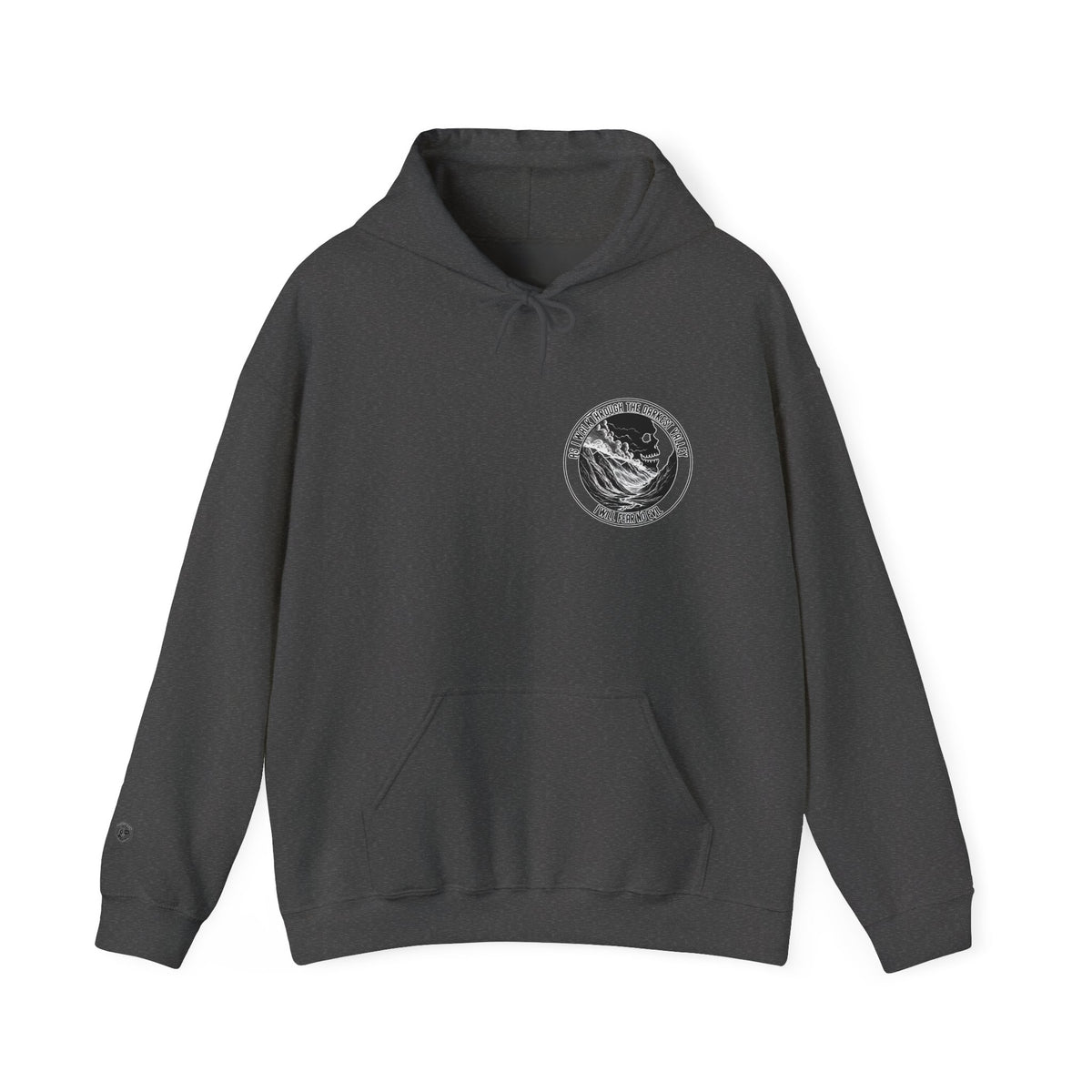 'Valley Of The Shadow' Hooded Sweatshirt - Inspiring Comfort for Adventure Lovers