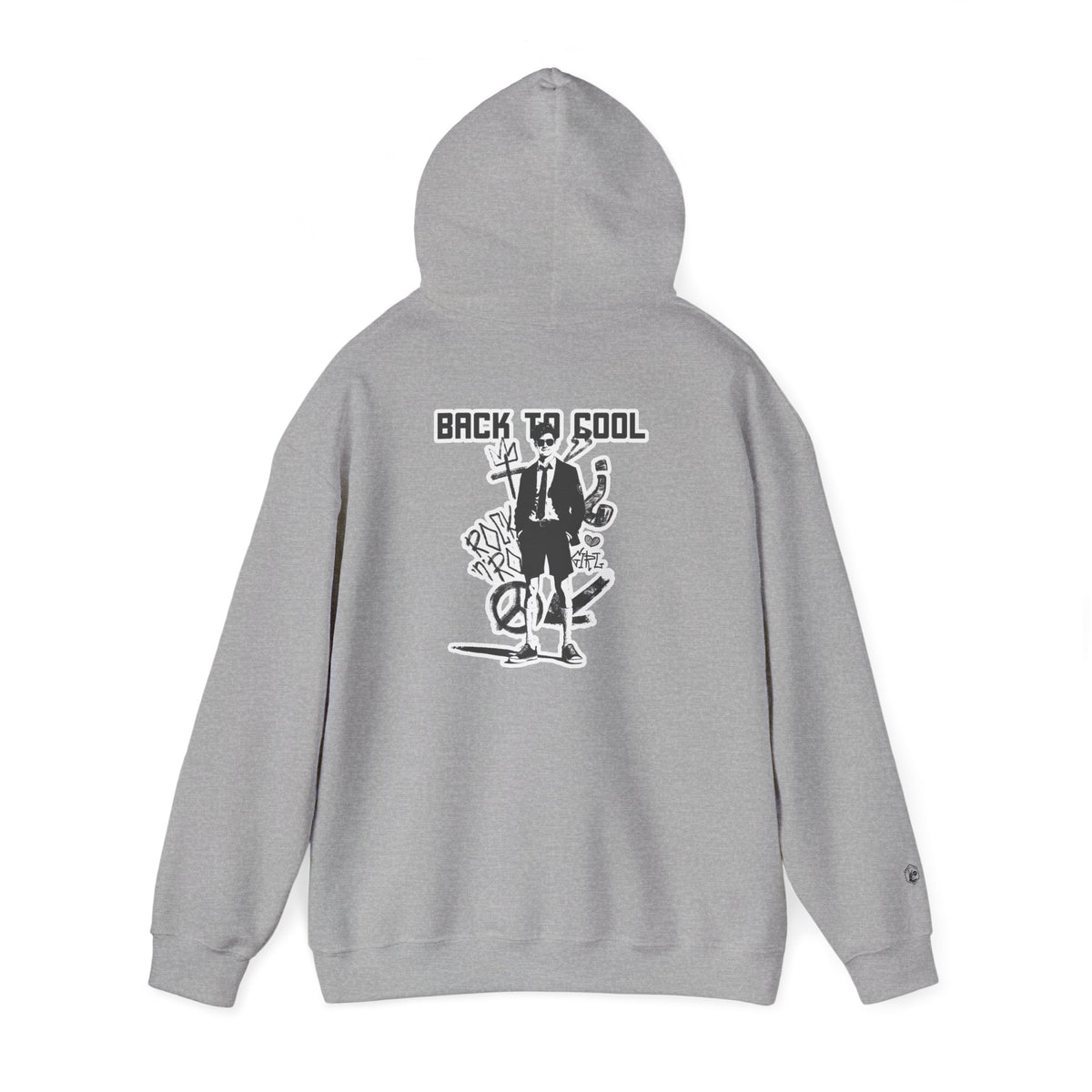 Back to Cool Unisex Heavy Blend Hoodie - Retro Style Graphic Sweatshirt