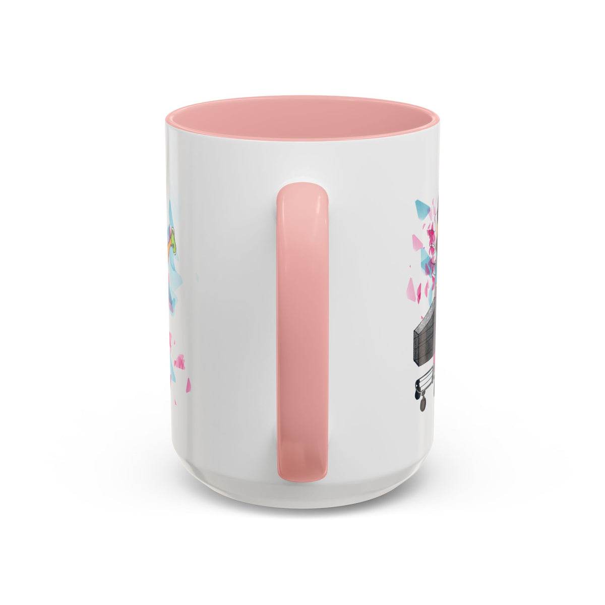 Playful Accent Coffee Mug for Fashion Lovers