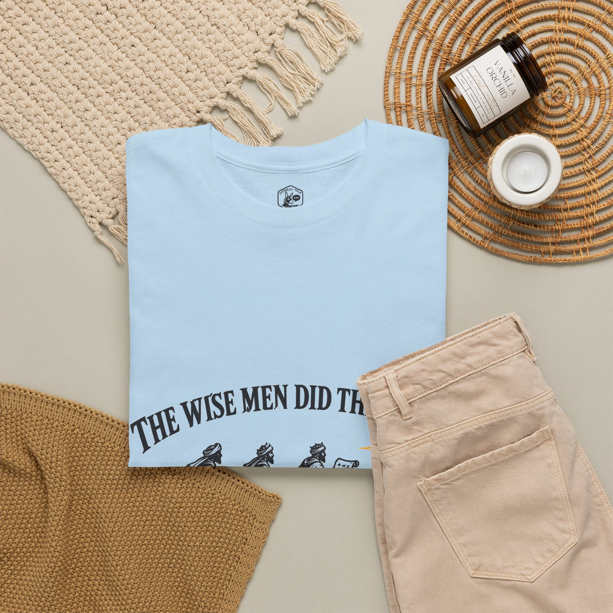 The Wise Men Did the Math T-Shirt | Matthew 2 Christian Christmas Graphic Tee