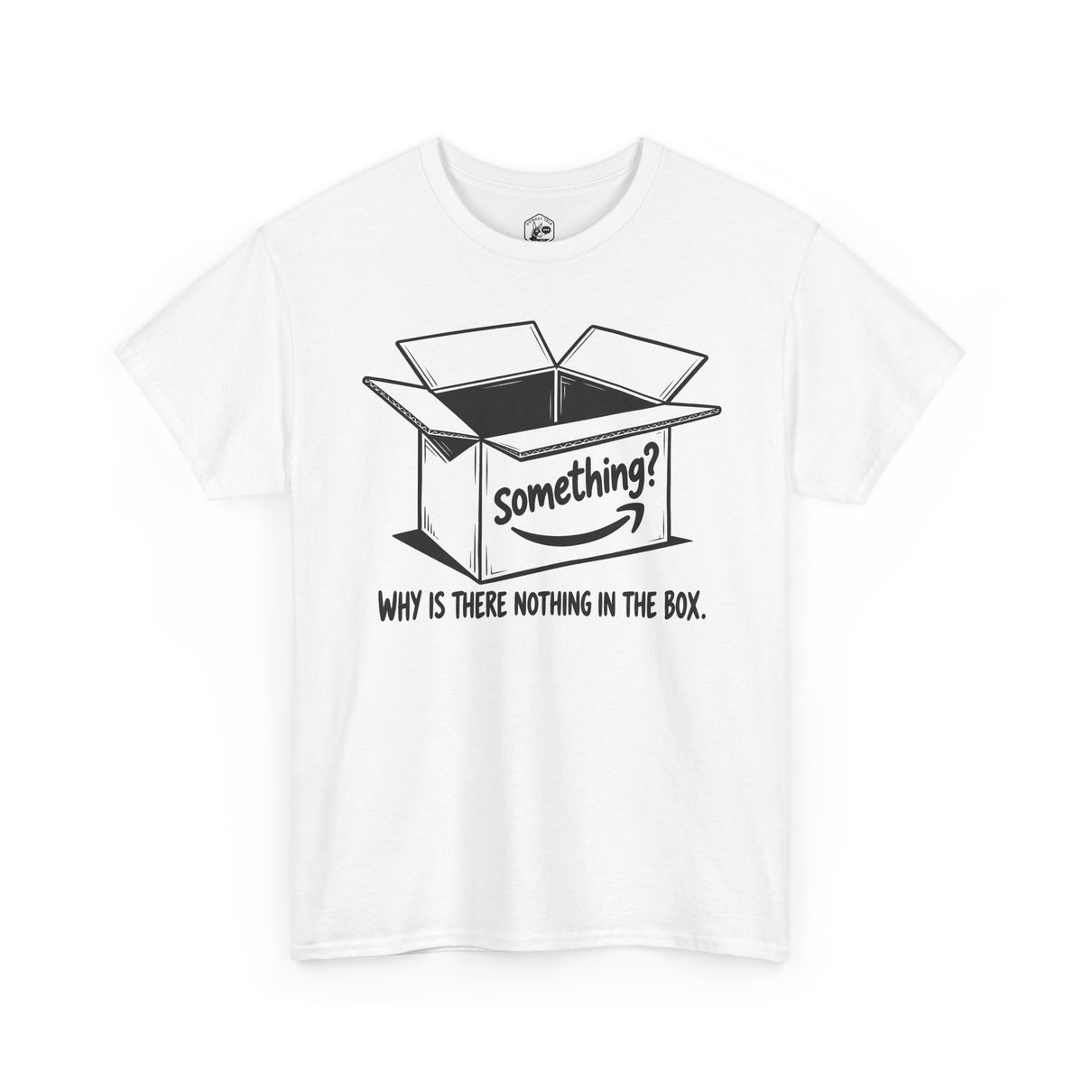 Why Is There Nothing in the Box T-shirt – Donkey Talk graphic tee
